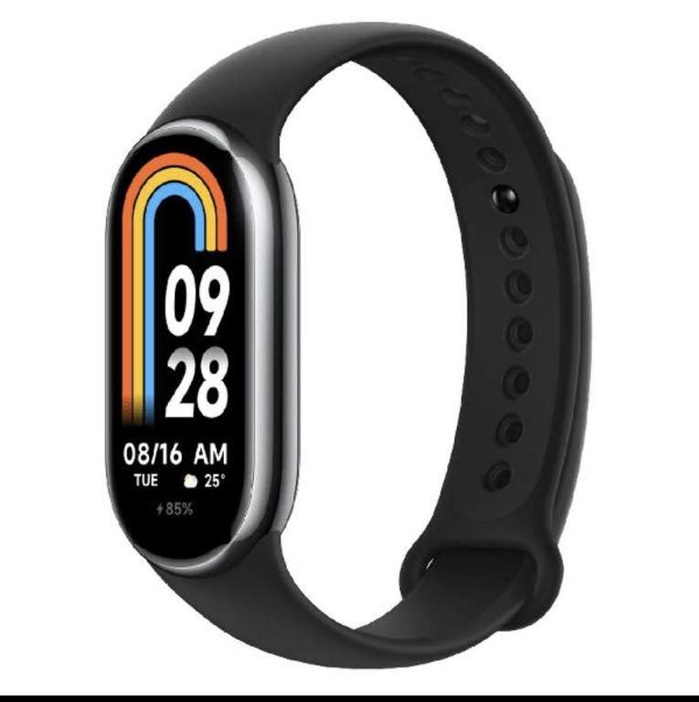 Фитнес-браслет Xiaomi Band 8 M2239B1 черный (2099₽ с бонусами)