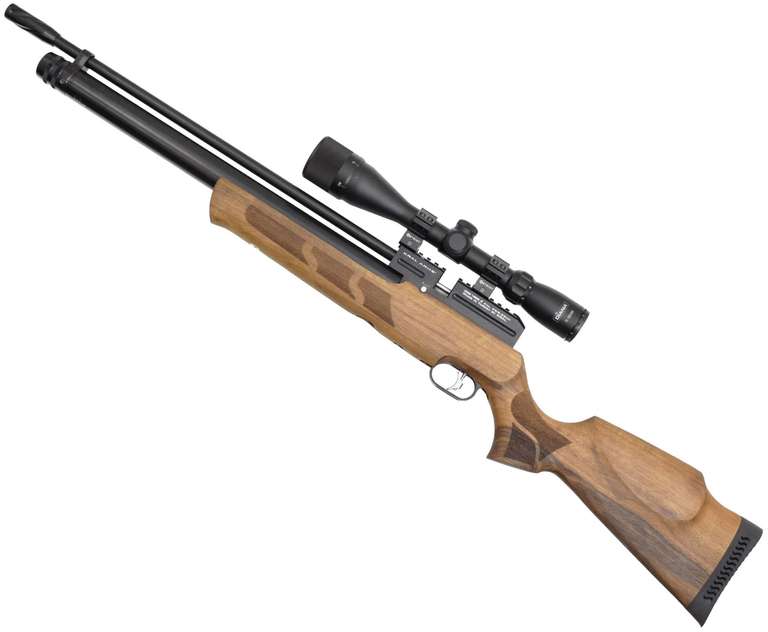 Пневматическая винтовка Kral Temp Puncher Maxi 3W PCP 6.35 мм, дерево