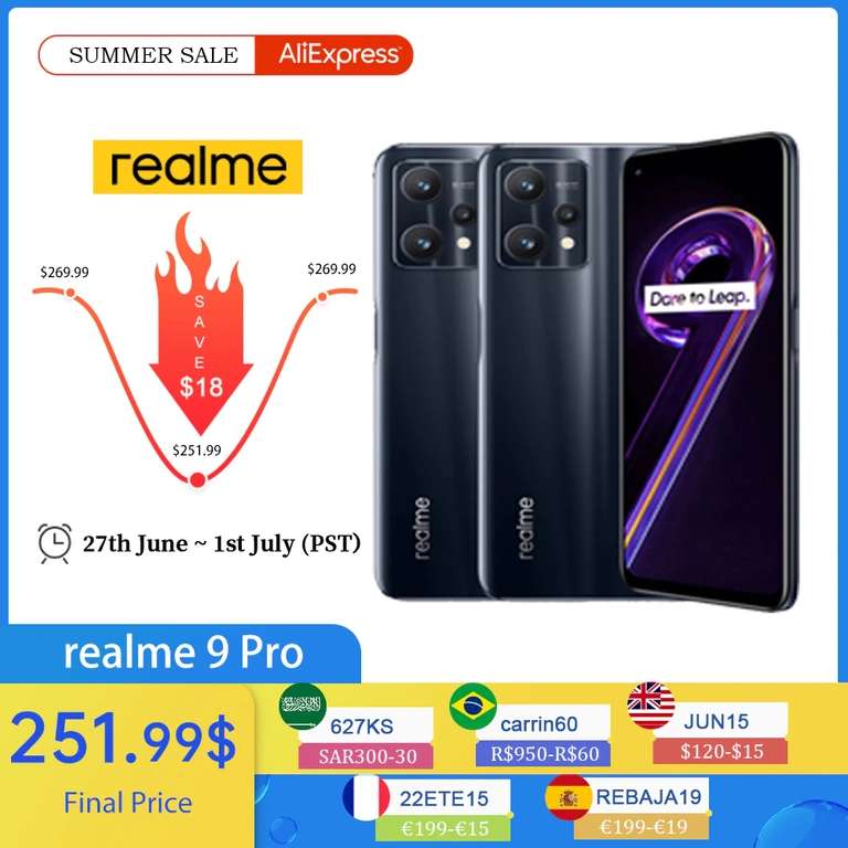 Смартфон Realme 9 pro 8/128 Гб
