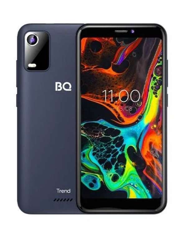 Смартфон BQ 5560L Trend 1/8 ГБ, Dual nano SIM, темно-синий + другие цвета