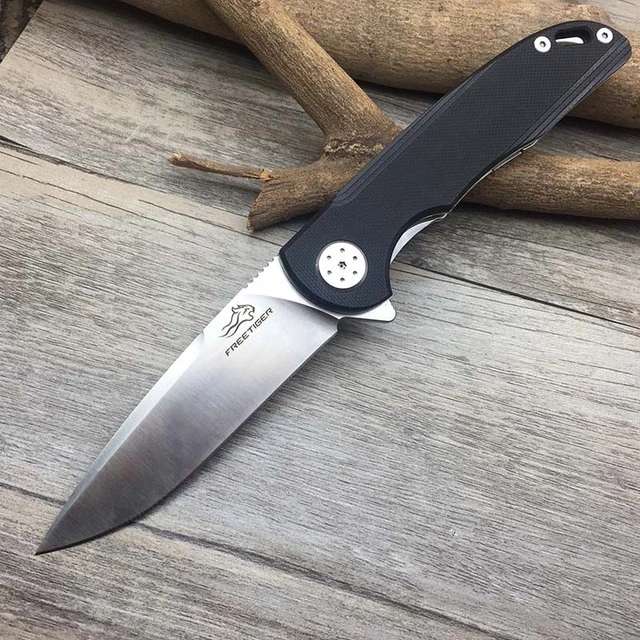 Нож FREETIGER FT901 (D2, G10, подшипник)