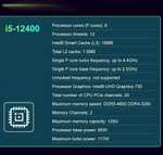Процессор Intel i5-12400F OEM (без кулера) (цена с ozon картой) (из-за рубежа)
