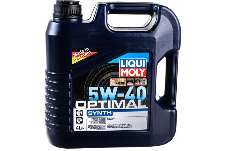 НС-синтетическое моторное масло LIQUI MOLY Optimal Synth 5W-40, 4 л
