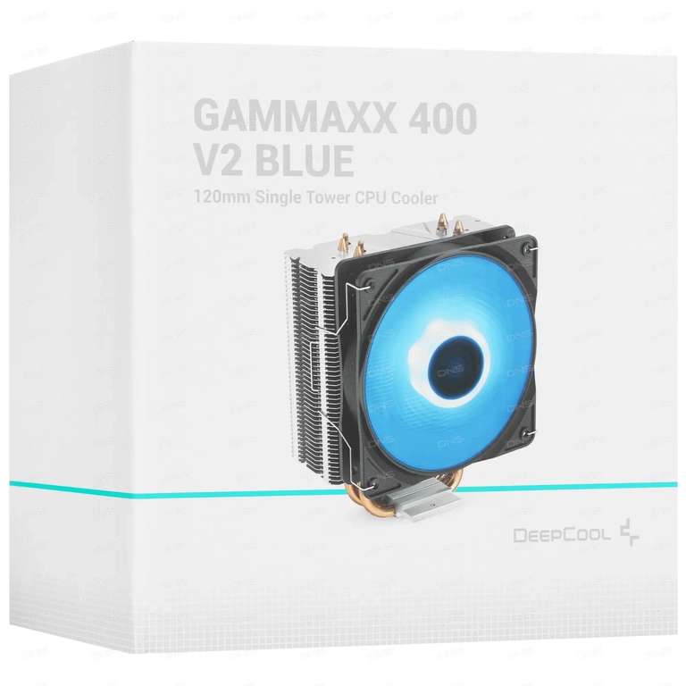 Кулер для процессора Deepcool GAMMAXX 400 V2 (синий и красный)