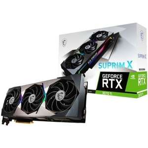 Видеокарта MSI GeForce RTX 3070 Ti Suprim X 8G 8.0 GB Enthusiast