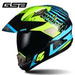 Мотоциклетный шлем GSB для мужчин и женщин, защитный шлем для езды по бездорожью, на весну и лето