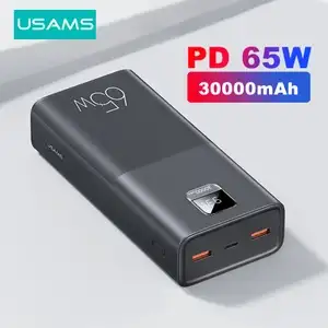 Внешний аккумулятор USAMS 30000mAh 65W