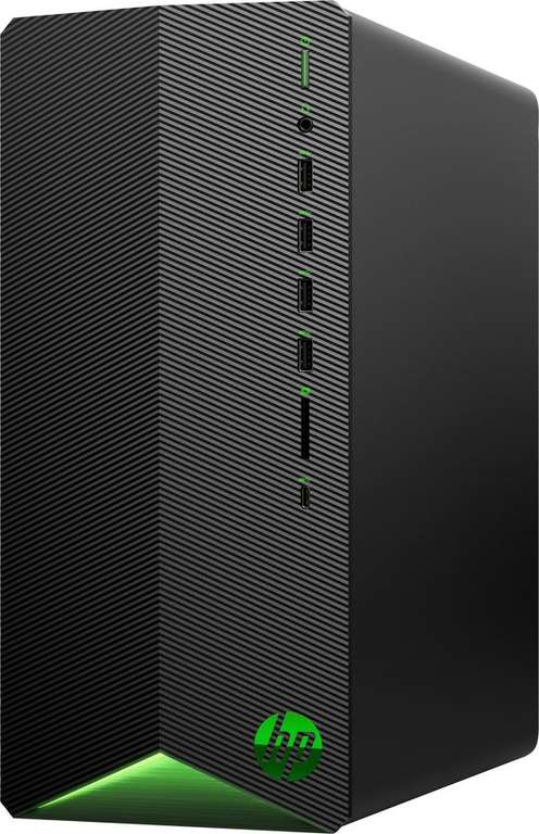 Компьютер HP Pavilion TG01-2023ur, AMD Ryzen 5 5600G, DDR4 16ГБ, 512ГБ(SSD), NVIDIA GeForce RTX 3060 - 12288 Мб, CR, Free DOS 3.0,черный