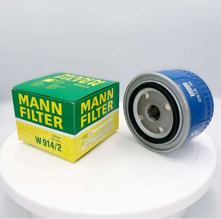 Масляный фильтр MANN W914/2 (цена с ozon картой, возможно, неоригинальный)