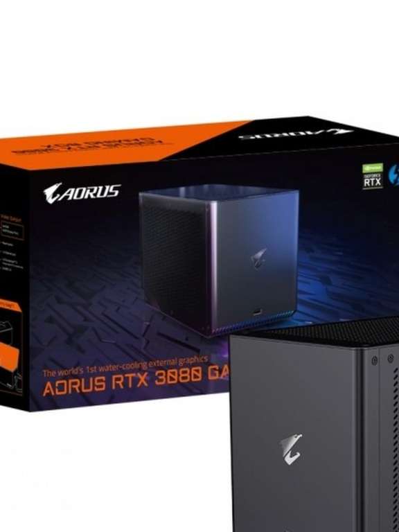 Внешний бокс с видеокартой GIGABYTE GeForce RTX 3080 AORUS GAMING BOX (при оплате СБП)