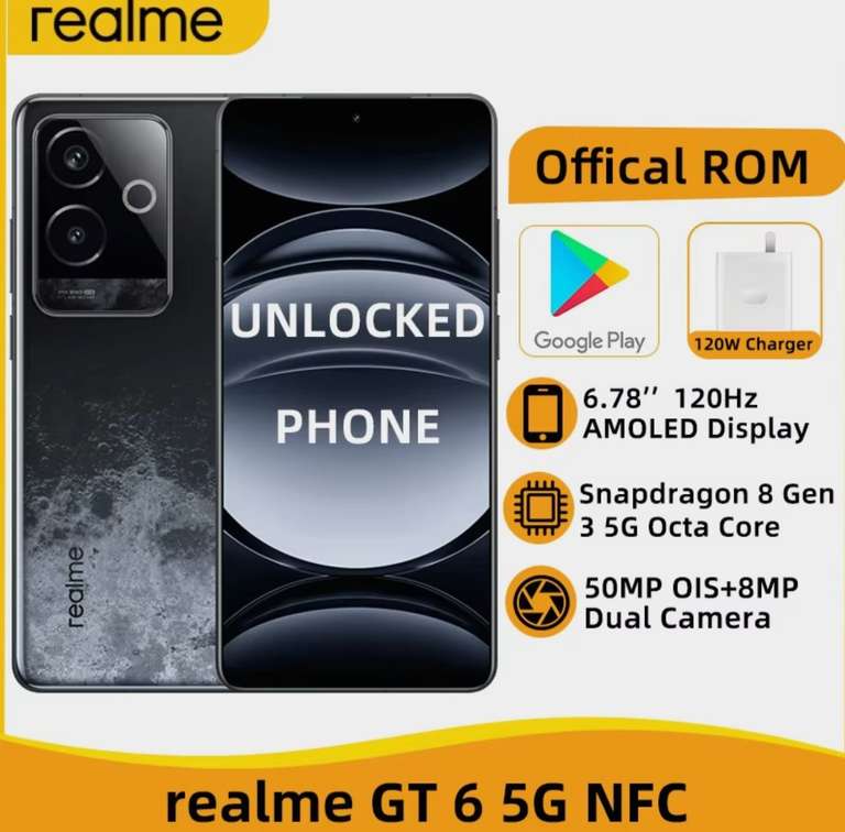 Смартфон Realme GT 6 NFC 12+256GB