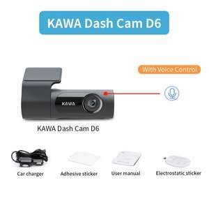 Видеорегистратор KAWA Dash Cam D6 с голосовым управлением