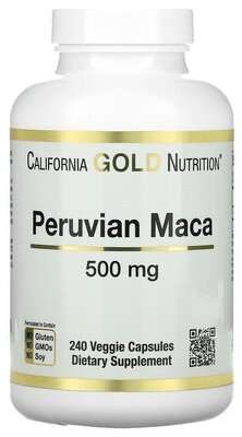 Перуанская мака California Gold Nutrition Peruvian Maca