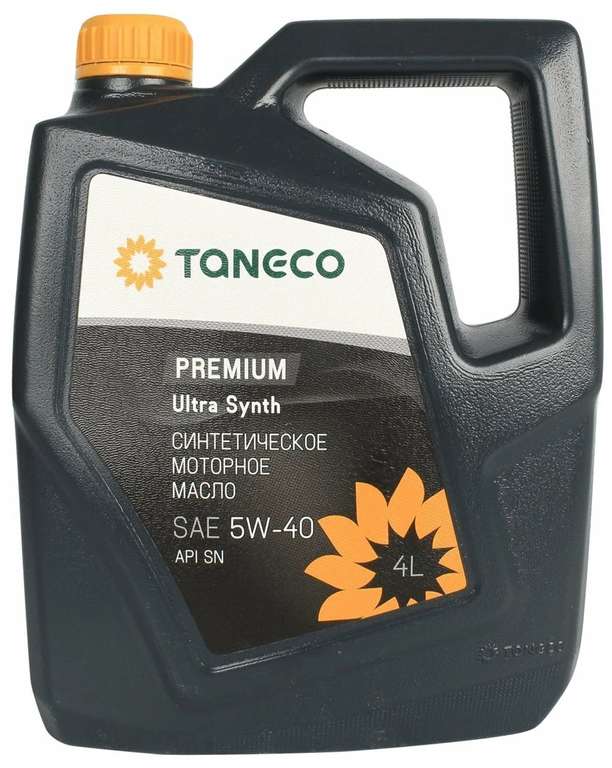 Синтетическое моторное масло TANECO Premium Ultra Synth SAE 5W-40