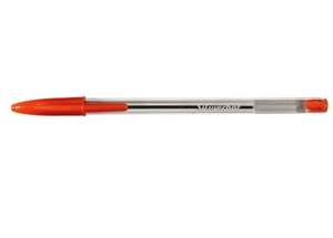 Ручка шариковая Silwerhof Simplex, красные чернила (016045-04)