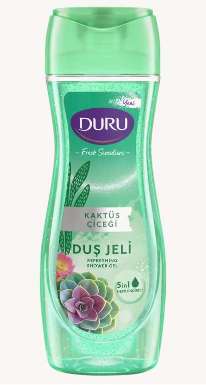 Гель для душа DURU Fresh Sensations Цветок кактусацветочный, 450 мл