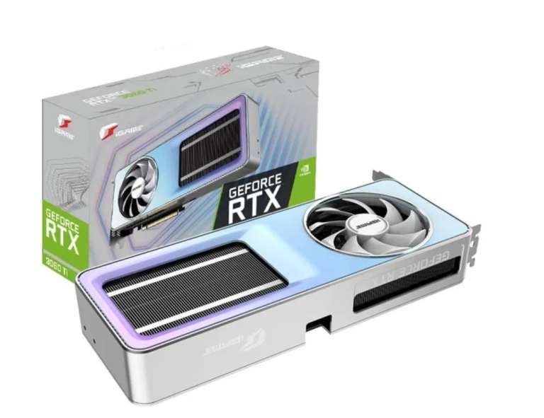 Видеокарта Colorful Color iGame GeForce RTX 3060 Ti Customization OC LHR 8G (из-за рубежа, цена с озон картой)