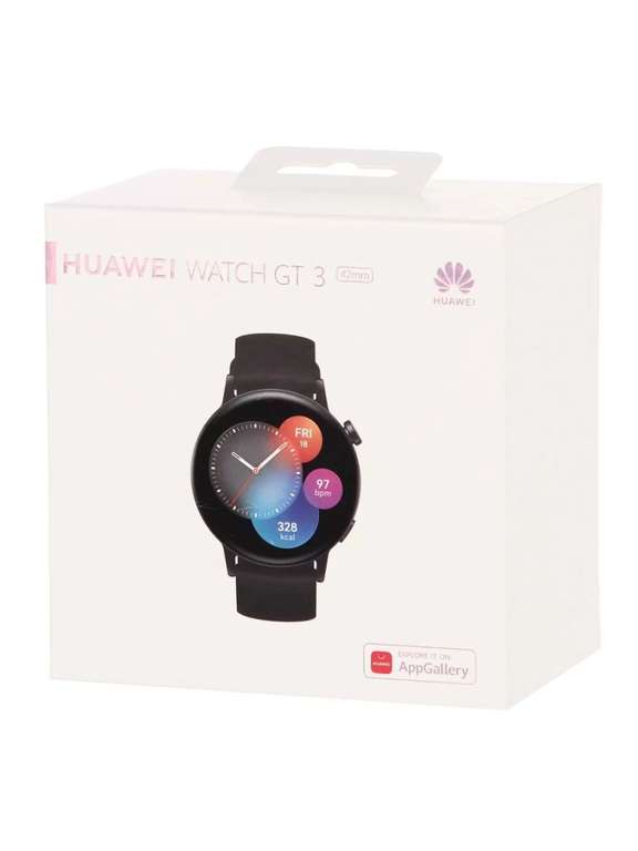 Часы HUAWEI WATCH GT 3 Active Milo-B19S 42mm Черные
