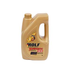 Моторное масло rolf 3-synthetic 5w-40 acea a3/a4