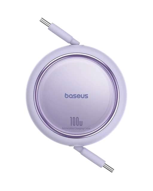 Большая подборка кабелей Baseus (напр., выдвижной кабель Baseus Free2Draw Mini USB-C 100 Вт)