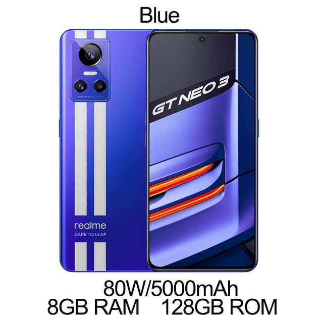 Смартфон Realme GT Neo 3 CN (8/128, Dimensity 8100,Sony imx766)