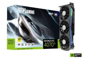 Видеокарта ZOTAC GeForce RTX 4070 Ti AMP AIRO 12 ГБ (с Ozon картой)