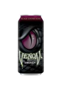 Газированный напиток тонизирующий VENOM Black Cherry Kiwi, ж/б 0,473 л. х 144шт