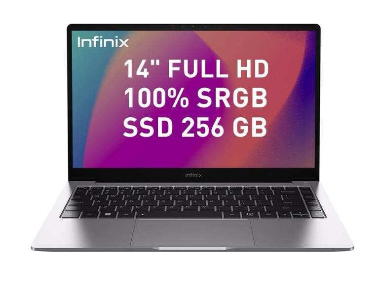 Ноутбук INFINIX Inbook X2 T097802 (14", IPS, Intel Core i3 1005G1 1.2ГГц, 4ГБ, 256ГБ SSD, Intel UHD Graphics , noOS)