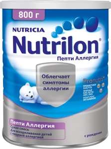 Молочная смесь Nutricia Nutrilon Пепти Аллергия PronutriPlus 1, с рождения, 800 г