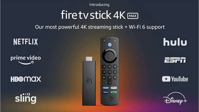 ТВ стик Amazon Fire TV Stick 4K Max (из США, нет прямой доставки)