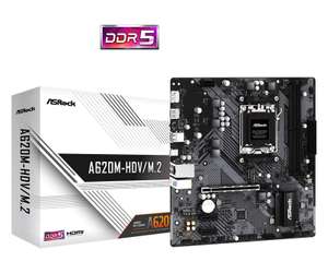 Материнская плата ASROCK A620M-HDV/M.2 (AM5, mATX)