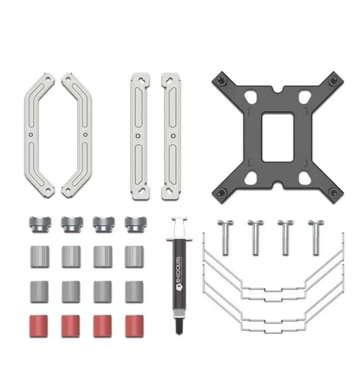 Кулер для процессора ID-Cooling SE-224-XTS White (с WB кошельком), черный в описании