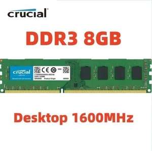 Оперативная память DDR3 8GB 1600MHz PC, 1x8 ГБ, цена по Озон-карте, из-за рубежа