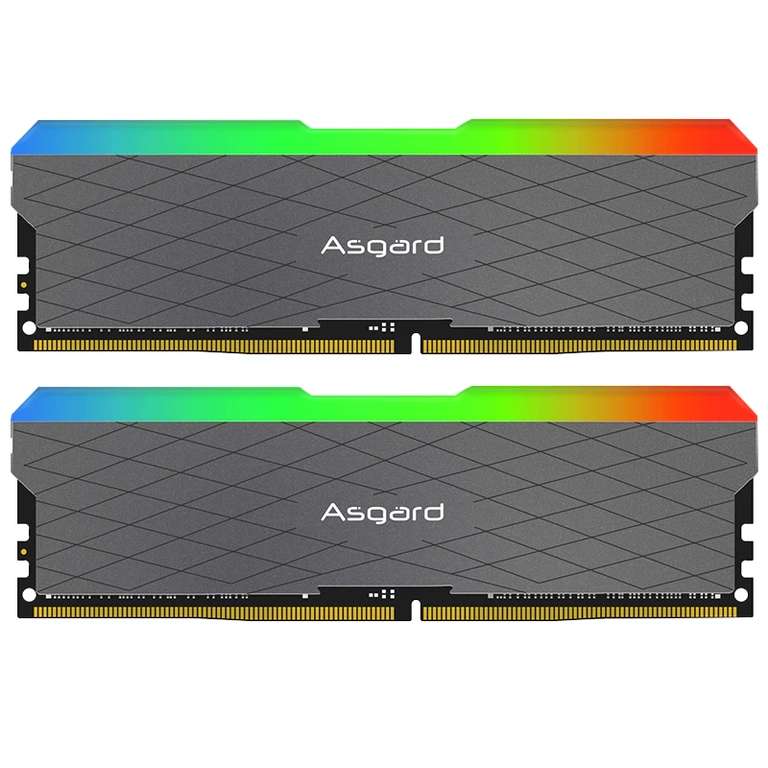 Оперативная память Asgard DDR4 RGB, 2x8gb, 3200mhz