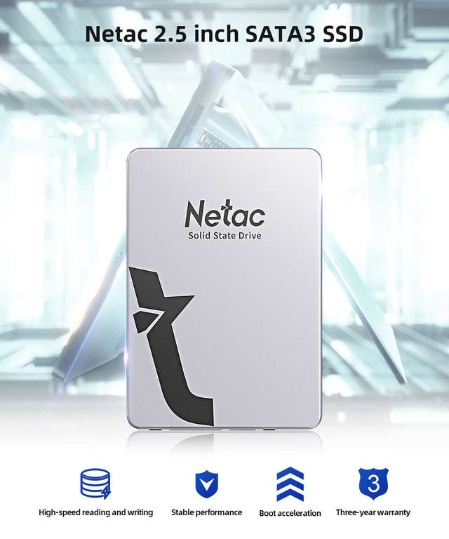 SSD диск Netac 1tb