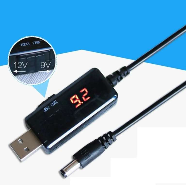 USB-преобразователь напряжения 5 В до 9-12 В Сuiisw KWS-912V