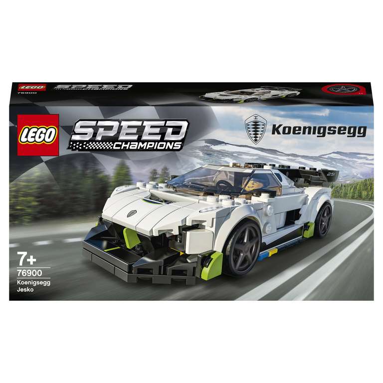 Конструктор LEGO Speed Champions 76900 Koenigsegg Jesko на Tmall