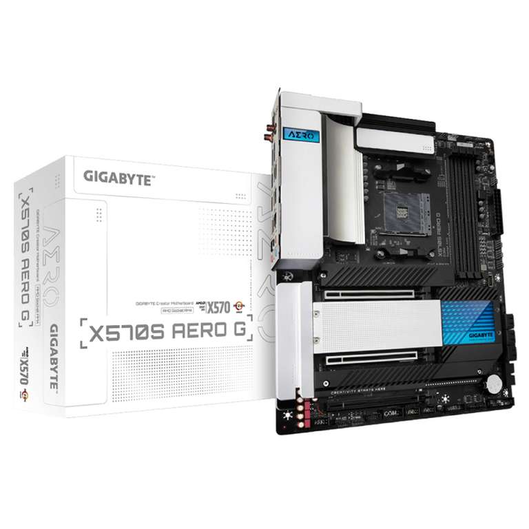 Материнская плата GIGABYTE X570S AERO G (сокет AMD AM4, форм-фактор Standard-ATX, DDR4)