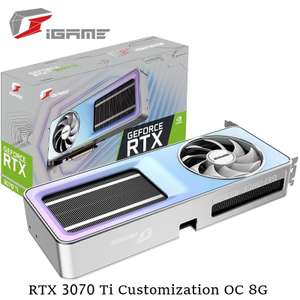Видеокарта Colorful 8 ГБ (GeForce RTX 3070 Ti Customization OC 8G) из-за рубежа