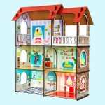 Деревянный кукольный домик Alatoys, открываем через приложение