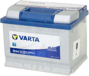 Аккумулятор VARTA Blue Dynamic D24 (60Ач 540A)