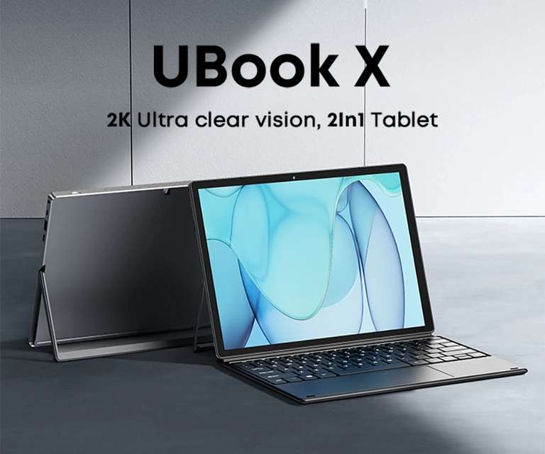 Ноутбук-планшет от CHUWI UBook X i5 (12”, Intel i5 10210Y, RAM 8/12 ГБ, ROM 256/512 ГБ)