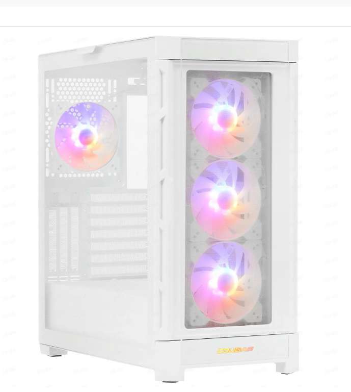 Корпус Cougar Duoface Pro RGB White белый