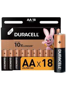 Батарейки DURACELL AA/AAA 18 шт продавец сам Wildberies