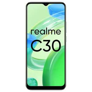 Смартфон Realme C30 4/64 в комплекте с аксессуаром