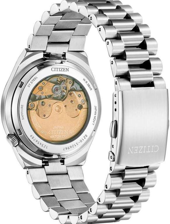 Часы Citizen White Dial Stainless Steel Automatic NJ0150-81A