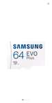 Карта памяти Samsung EVO Plus 64GB microSDXC Class 10 (MB-MC64KA/EU) ( возврат 297 бонусов)