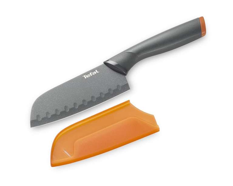 Нож сантоку Tefal Fresh Kitchen K1220114, 120 мм (+ овощной и универсальный в описании)