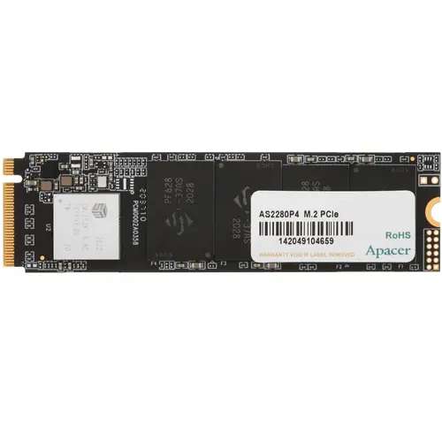 SSD диск Apacer AS2280P4 256Гб/M.2 2280/PCIe 3.0 AP256GAS2280P4-1