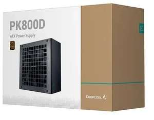 Блок питания компьютера Deepcool PK800D, 800 Вт (R-PK800D-FA0B-EU) (цена с ОЗОН картой)